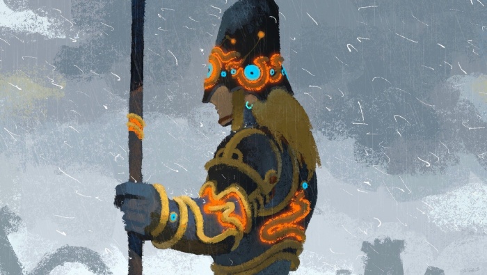 塞爾達林克手繪電腦壁紙