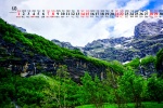 Alps landscape calendar wallpaper for May 2022