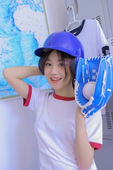 体育生美女运动制服养眼迷人写真