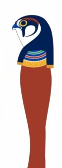 Pictures of the god Kaibushanaf in ancient Egypt
