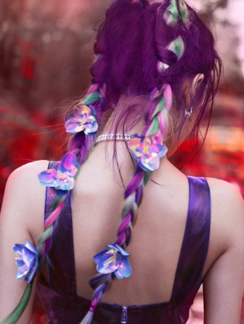 迪麗熱巴夢幻魅力時尚雜誌寫真