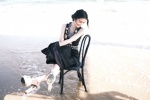 angelababy seaside photo behind-the-scenes pictures