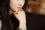 Photo of Liu Yifei’s elegant temperament in knitwear