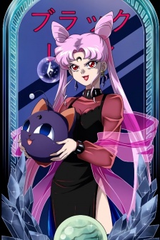 美少女战士暗黑角色手机壁纸