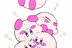 Kirby cartoon cute mobile wallpaper