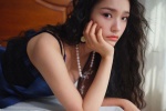 Lin Yun French wool roll style sexy photo pictures