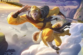 King of Glory Sun Wukong and Sun Walker HD desktop wallpaper