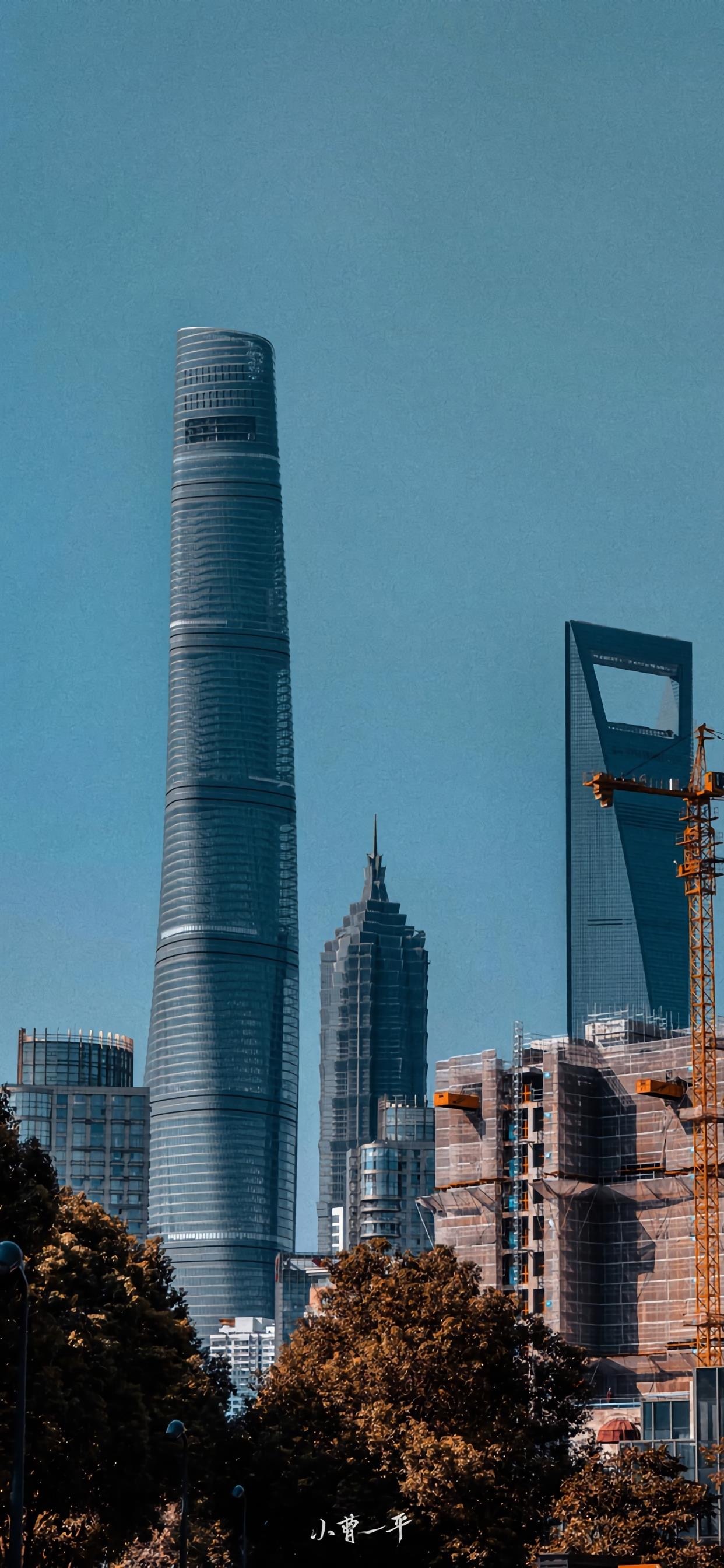 上海都市风景建筑手机壁纸