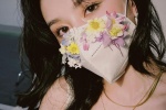 Song Zuer's mask flower texture life photos
