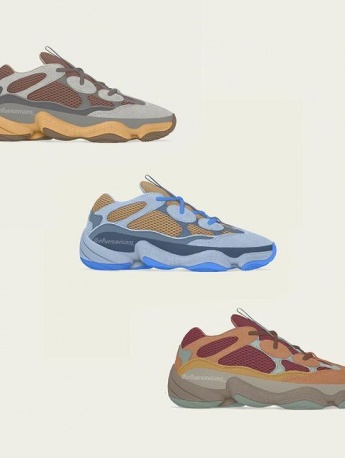 Yeezy500SZN color matching multiple pictures display