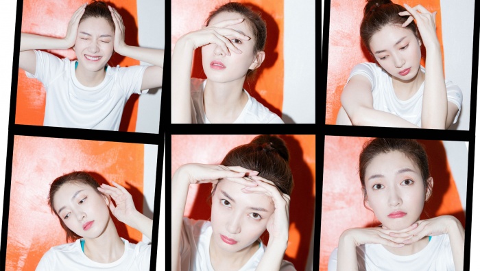 Jiang Shuying's beautiful photo pictures desktop wallpaper