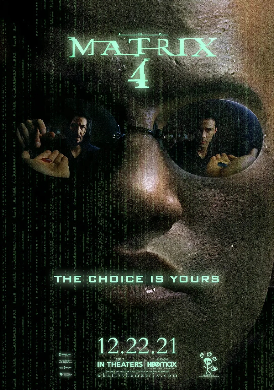 电影《黑客帝国：矩阵重启》海报图片