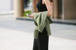 Sexy street photos of beauties in suspenders and backless sultry photos