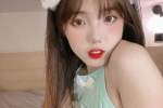 宅男女生黑絲網襪大膽誘惑寫真