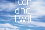 I CAN AND I WILL Fresh Landscape Wallpaper