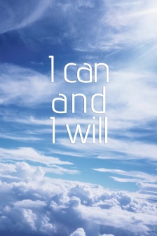 I CAN AND I WILL清新風景壁紙