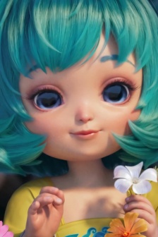 王者榮耀蔡文姬可愛風壁紙