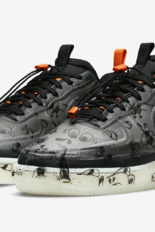 耐克空军一号万圣节夜光款多角度图