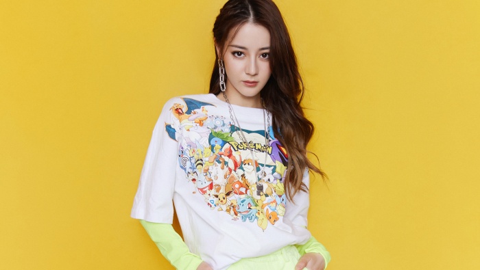 Sexy beauty Dilireba computer wallpaper picture