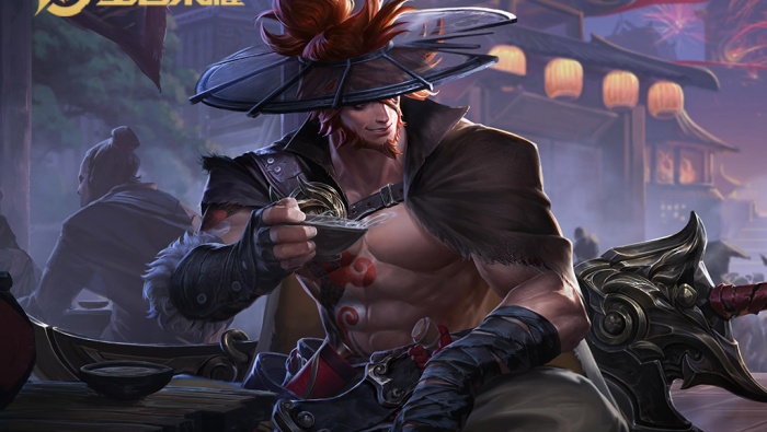 King of Glory Xiahou Dunshuofengdao HD desktop wallpaper