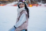 Warm winter photos at Jiang Zhenyu Ski Resort