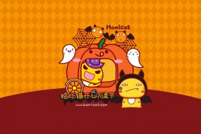 Cute Cat Halloween Pictures Desktop Wallpaper