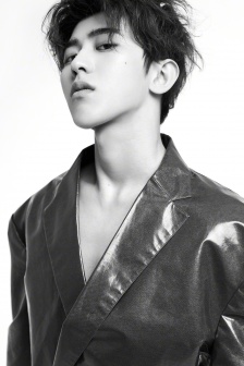 蔡徐坤黑白寫真高清手機壁紙