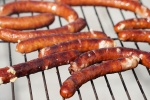 Delicious grilled sausage pictures desktop wallpaper