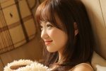 Literary girl elegant temperament photo desktop wallpaper