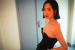 Song Qian's sexy sexy photo in breast-wrapped skirt desktop wallpaper