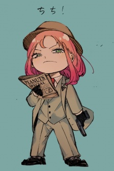 Aniya cos hand-painted style picture