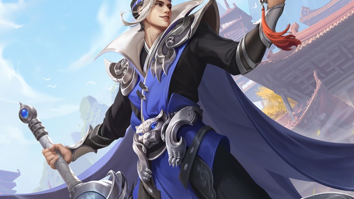 King of Glory Liu Bang Tiger Roaring Sword Sect HD Desktop Wallpaper
