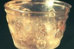 High Definition Photos of Convex Circle Pattern Glass Cup