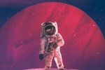 A selection of avatars from the popular astronaut series