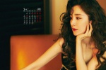 March 2022 Yang Mi desktop calendar wallpaper
