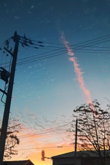 動漫天空場景唯美風景手機壁紙