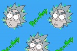 Rick and Morty creative mobile wallpaper