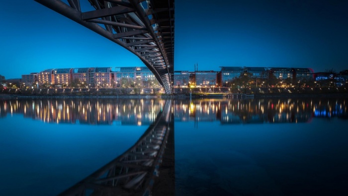 City night scene pictures HD computer wallpaper