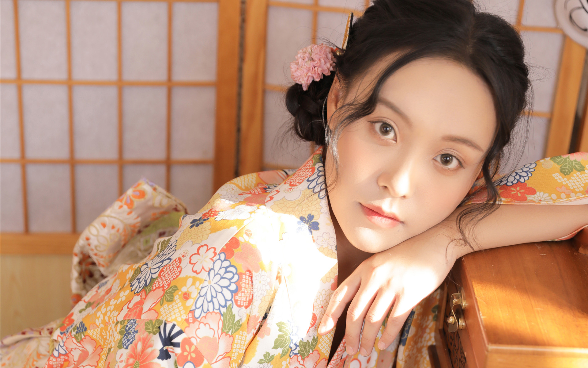 日係和服美女唯美圖片壁紙