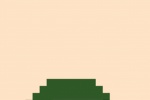 Pixel style cartoon avatar mobile wallpaper