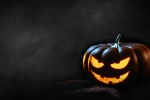 Halloween pumpkin lantern picture material wallpaper