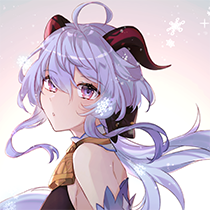 Ganyu desktop wallpaper