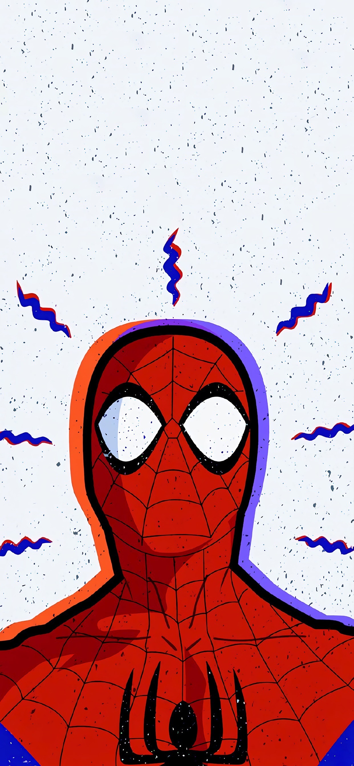 蜘蛛侠漫画创意手机壁纸
