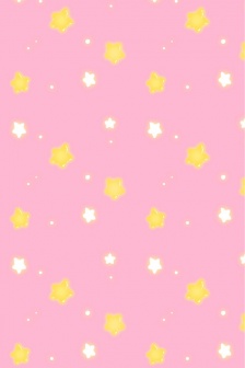 可愛星星點點平鋪手機壁紙