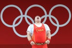 Li Wenwen wins gold medal in weightlifting women's 87kg and above