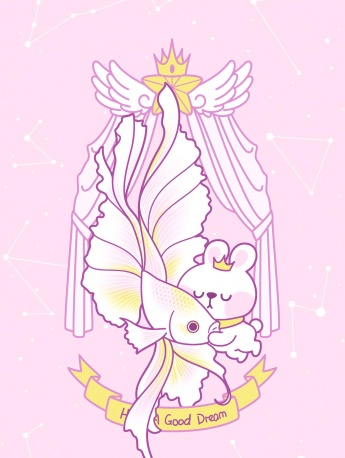 少女系卡通手机壁纸