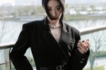 Yu Yan's cool and sassy fashion photos