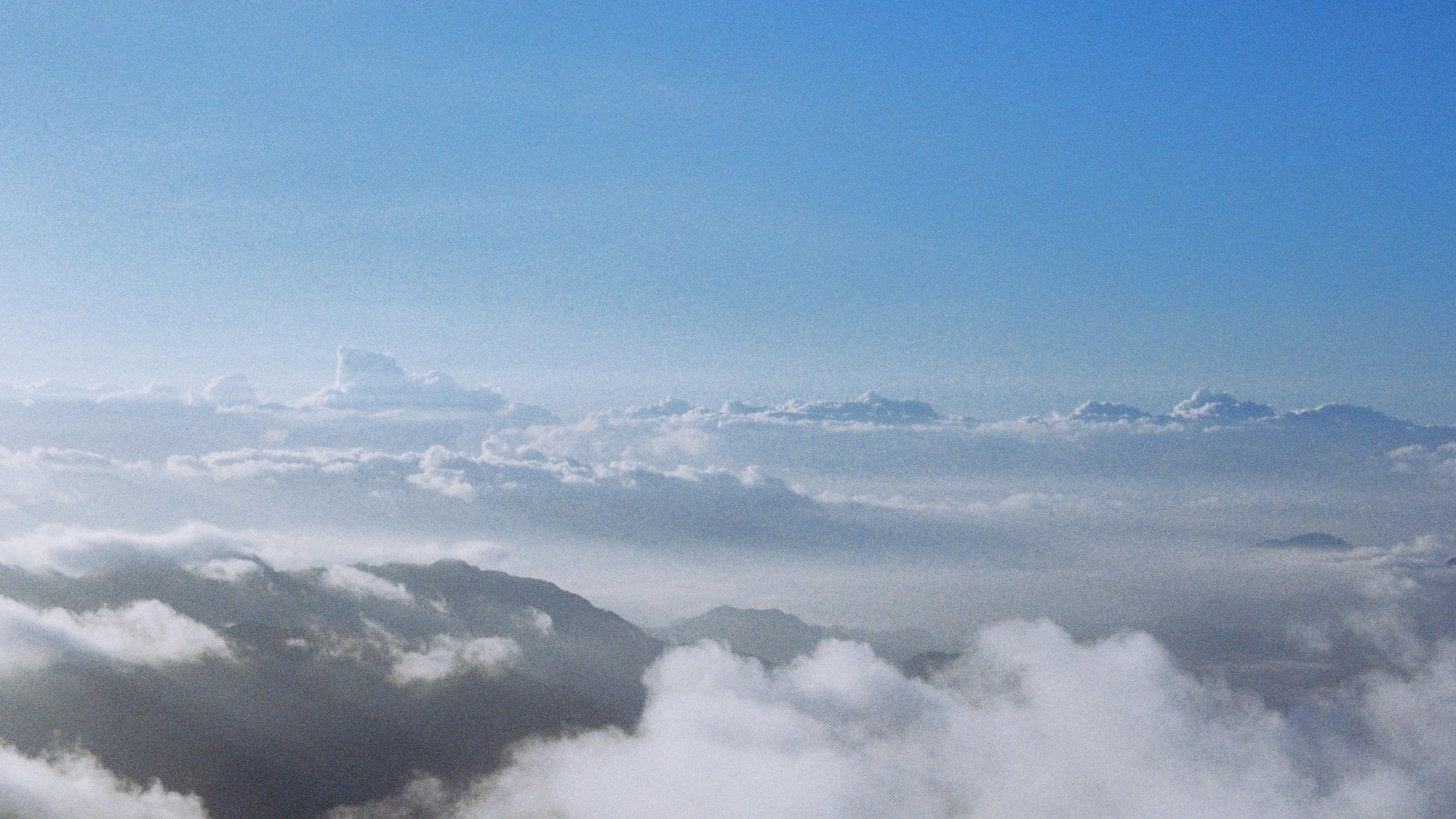 高空云海摄影图片桌面壁纸 高空云海素材壁纸 三千图片网