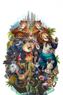 Zootopia animated mobile wallpaper