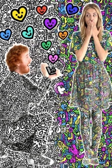 MrDoodle in Love Art Exhibition